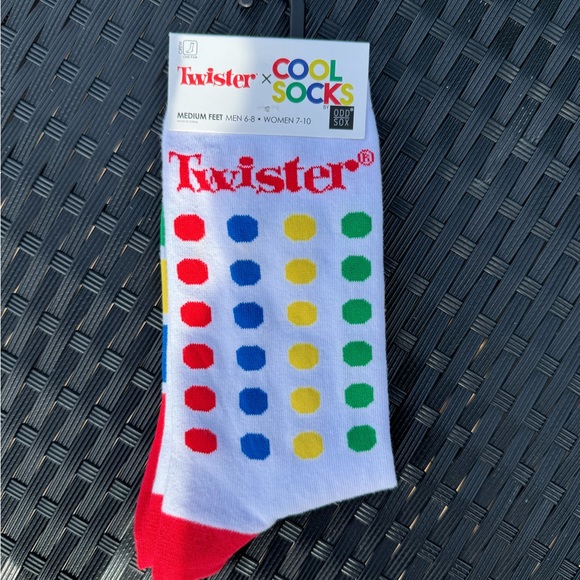 Twister Socks, Unisex - Sizes: Men 6-8, Women 7-10 - Picture 3 of 5